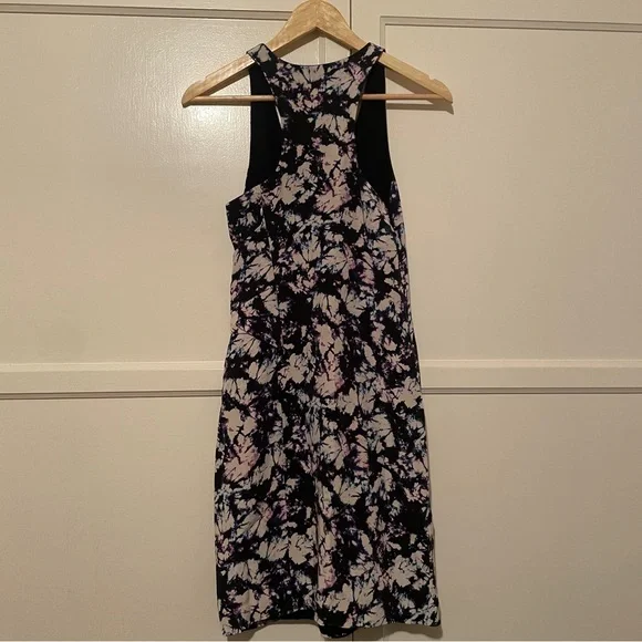 Alexander Wang Black and Pink Kaleidoscope Mini Dress - Picture 2 of 3